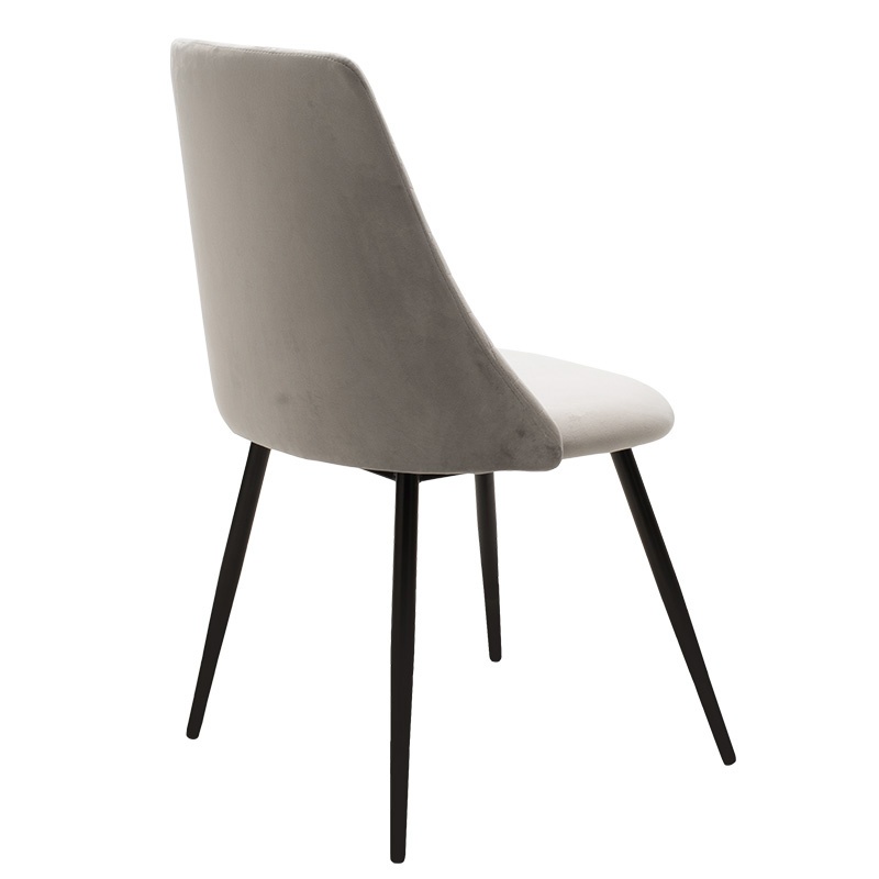 Set masa si scaune 5 piese Gustas-Giselle Gri 120x60x75 cm - 2 | YEO