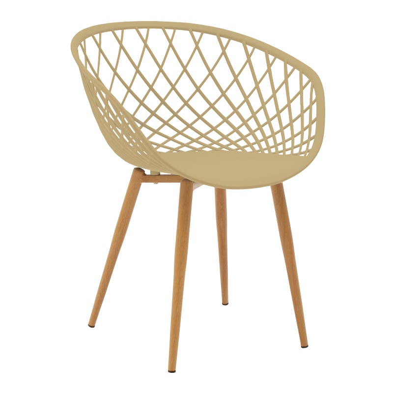 Set masa si scaune dining, 5 buc, Ezra Faragio, Pako, Negru 120x75x75 cm - 5