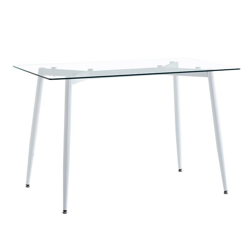 Set masa si scaune dining Quana, Negru, 120x70x75 cm - 4 | YEO