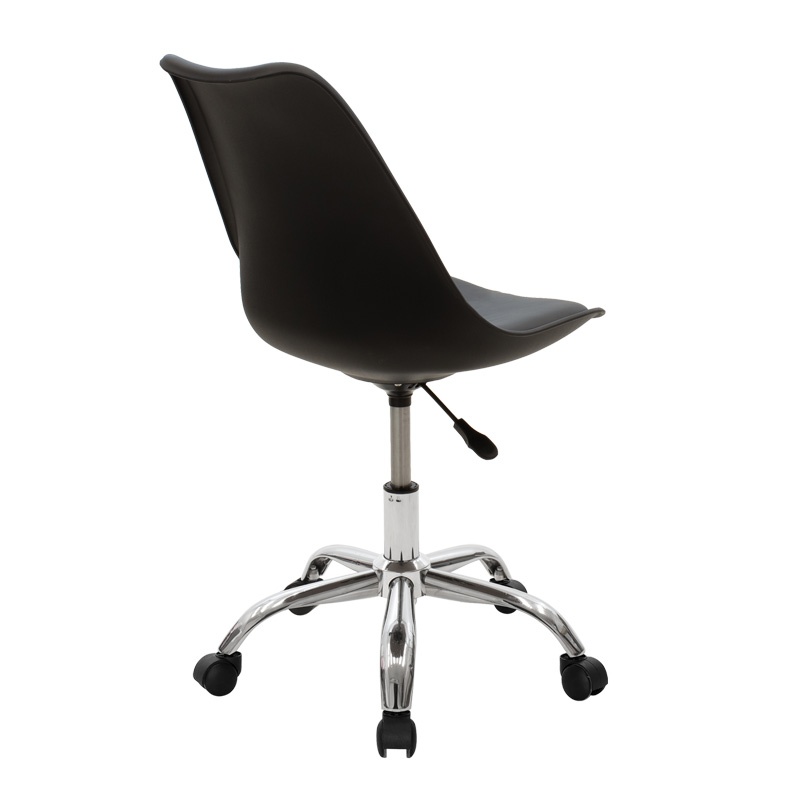 Set mobilier birou 3 buc Uni Negru 100x48x72 cm - 2 | YEO