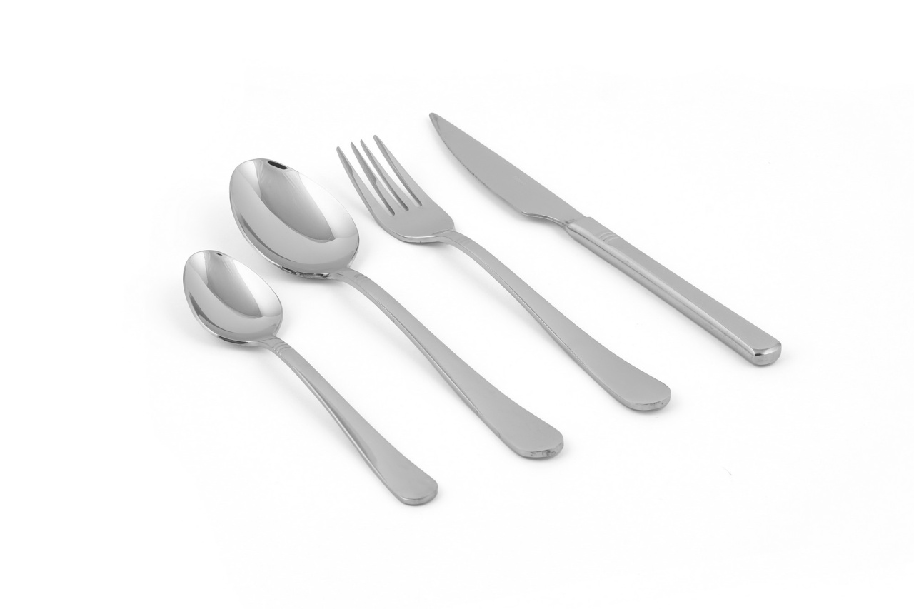 Set tacamuri 24 bucati Selale24 Argintiu - 2 | YEO