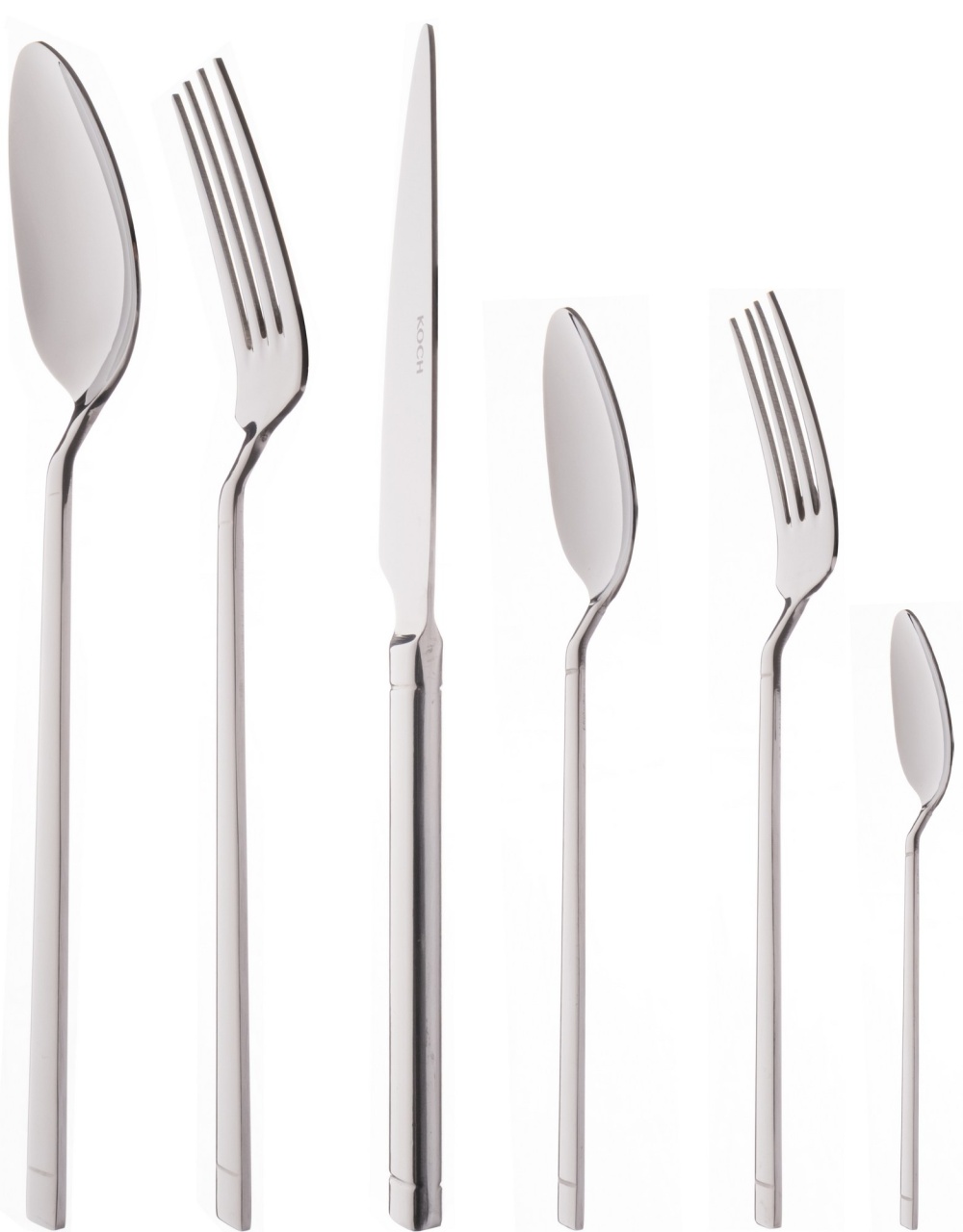 Set tacamuri 36 bucati RUDY36 Argintiu 22x2 cm
