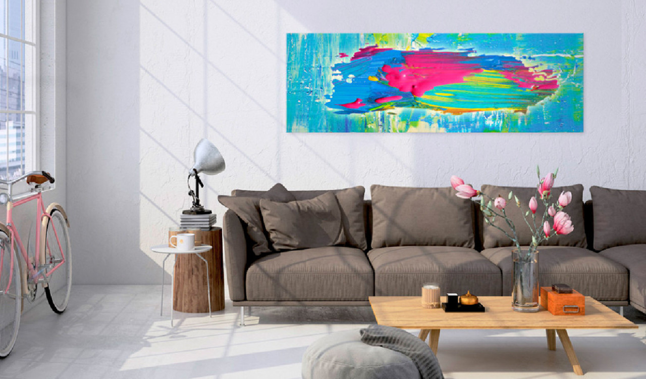 Tablou - Blue Island 120x40 cm - 1 | YEO