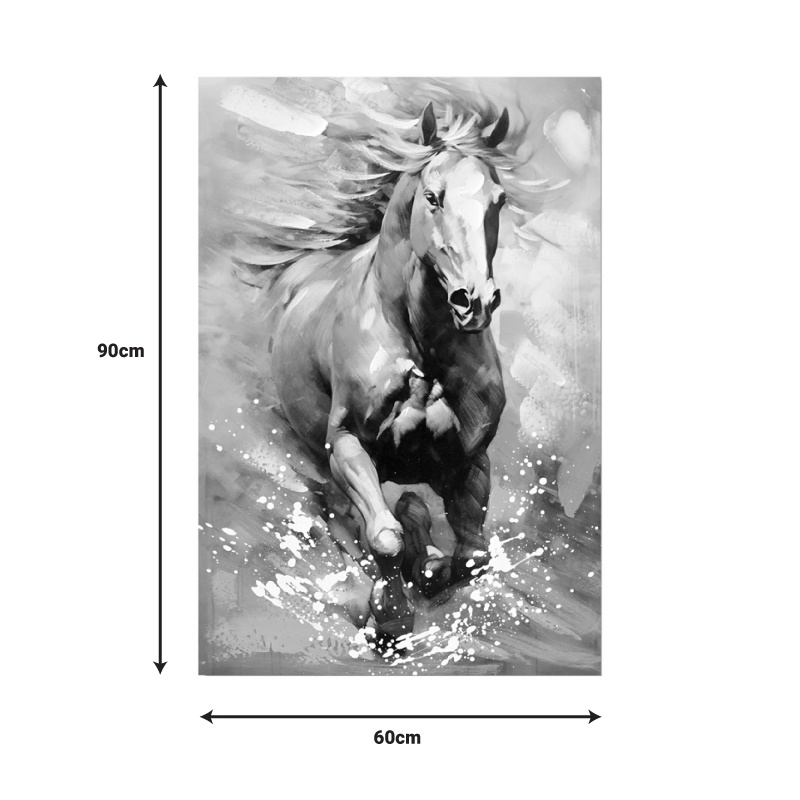 Tablou canvas Horse 60x3x90 cm - 1 | YEO