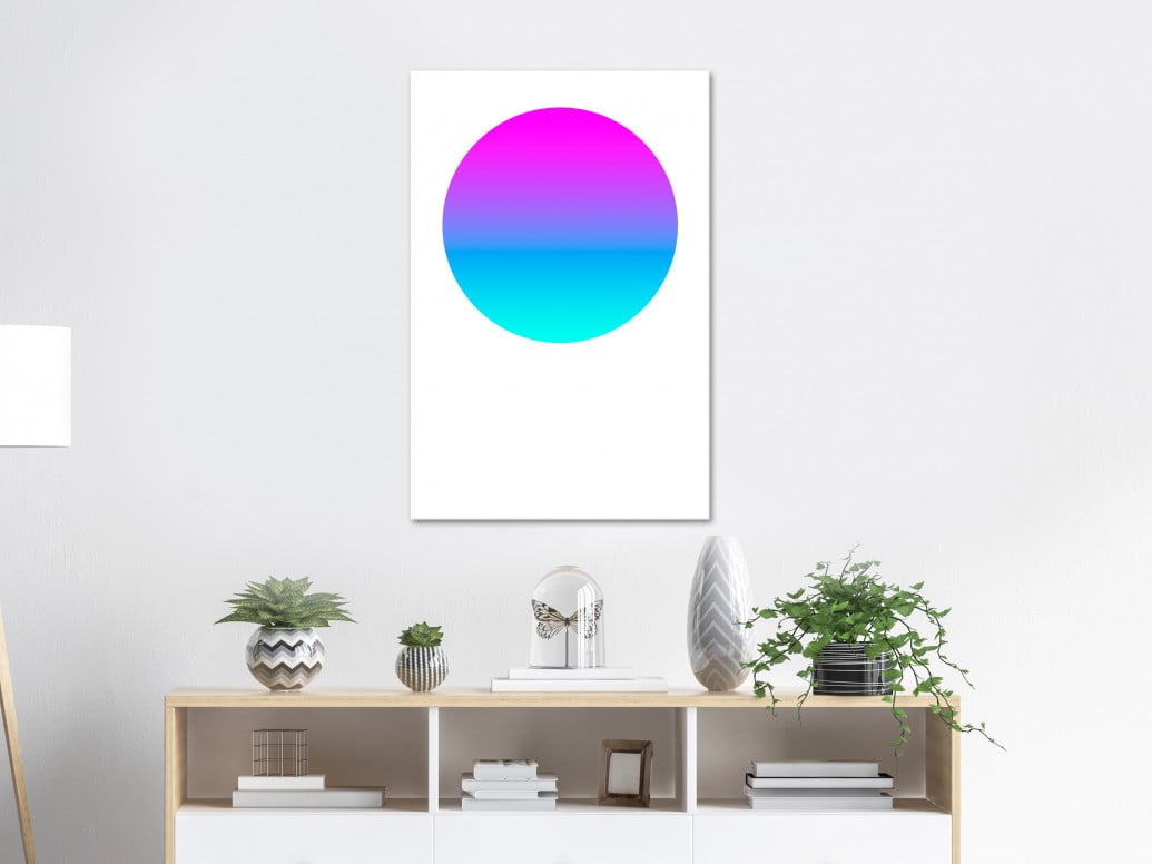 Tablou - Colourful Circle (1 Part) Vertical 40x60 cm - 1 | YEO