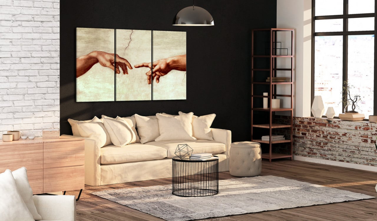 Tablou - Touch of God 120x80 cm - 1 | YEO