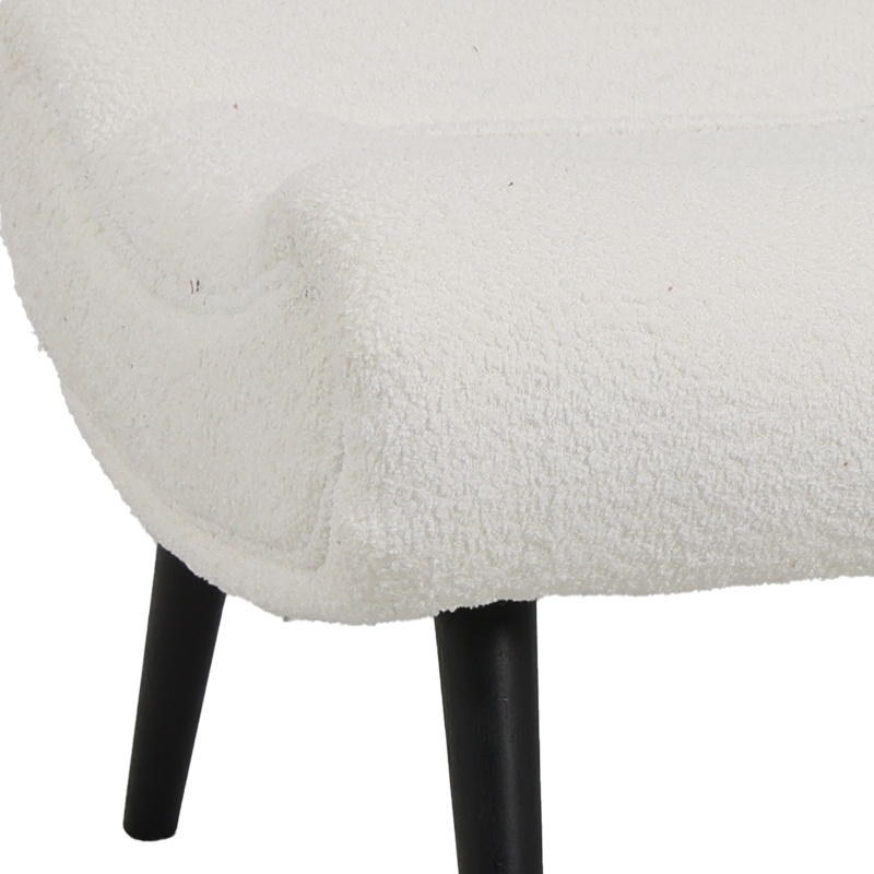 Taburet fotoliu Silla, Pako World, Alb, 68x58x40 cm - 4 | YEO