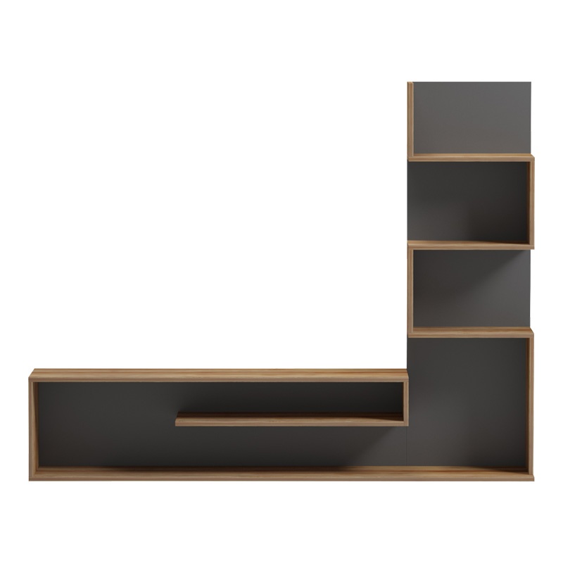 Ansamblu comoda TV Cazenda Maro 160x29x126 cm - 2 | YEO