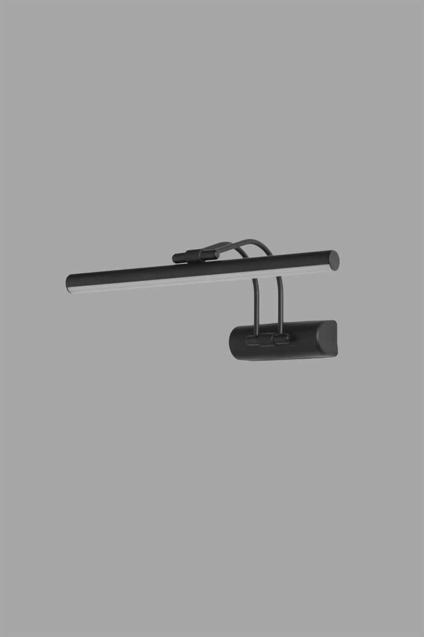 Aplica de perete Flut Negru 35x25x21 cm - 1 | YEO