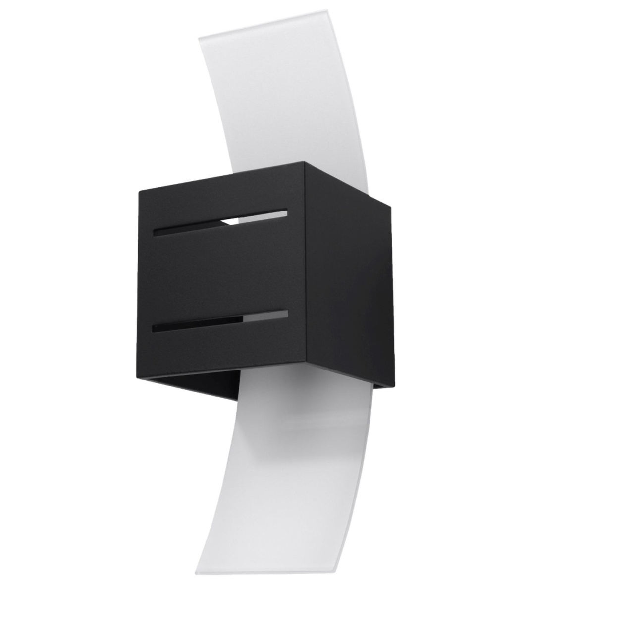 Aplica perete Loreto Negru 10x12x30 cm