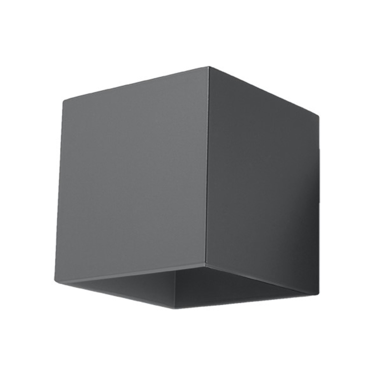 Aplica perete Quad Antracit 10x12x10 cm
