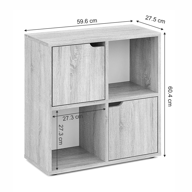 Biblioteca Bookel, Pako World, Nuc, 59x27x60 cm