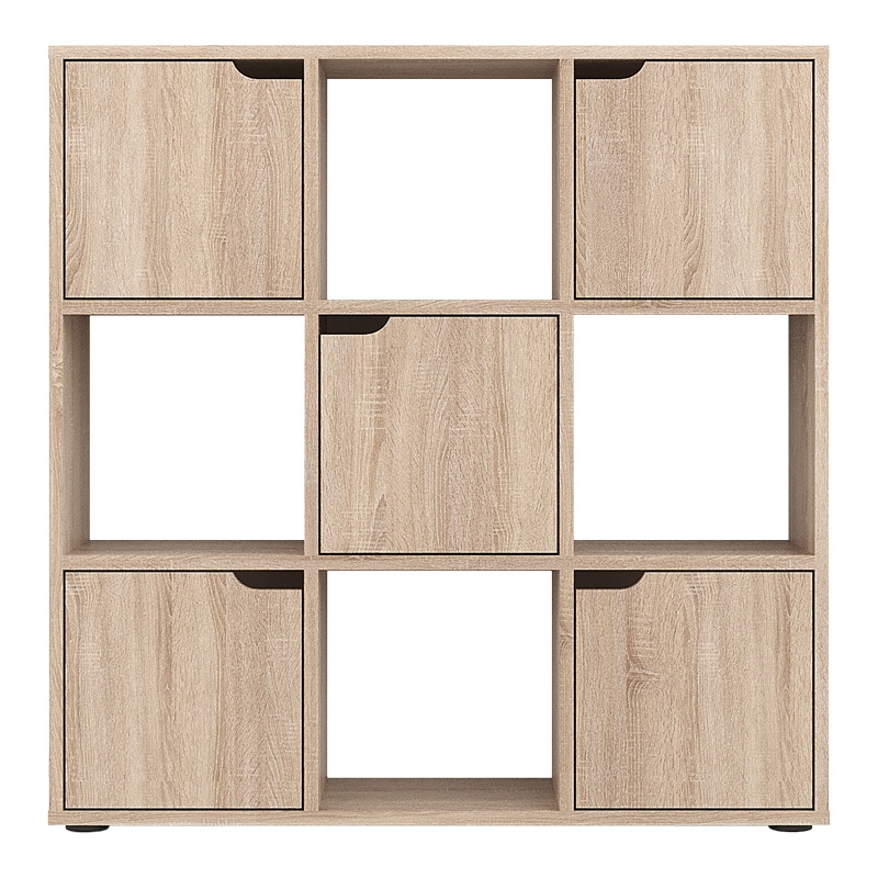 Biblioteca Bookel, Pako World, Sonoma, 88x27x89 cm - 2 | YEO