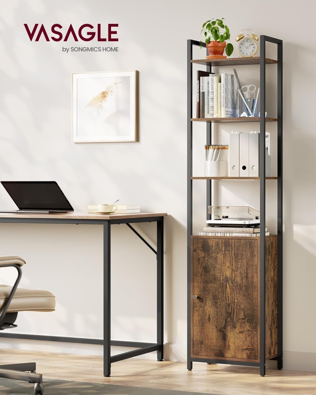 Biblioteca Maro Vasagle 40x24x159.5 cm - 1 | YEO