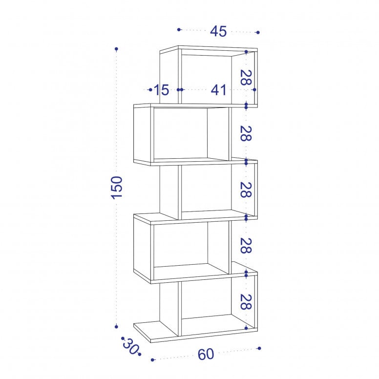 Biblioteca Meric - Alb - 3 | YEO