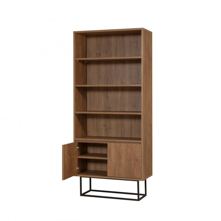 Biblioteca Rea Walnut-Negru - 3 | YEO