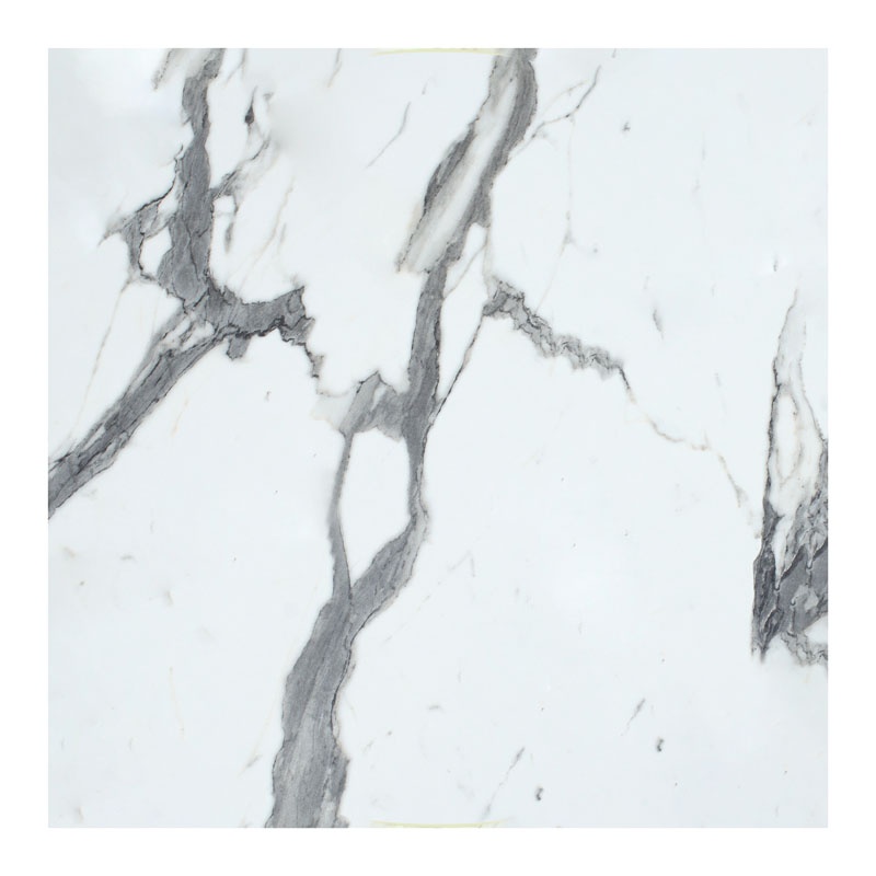 Blat de masa Melody, Pako World, Marmura Alba, 12mm, 60x60 cm