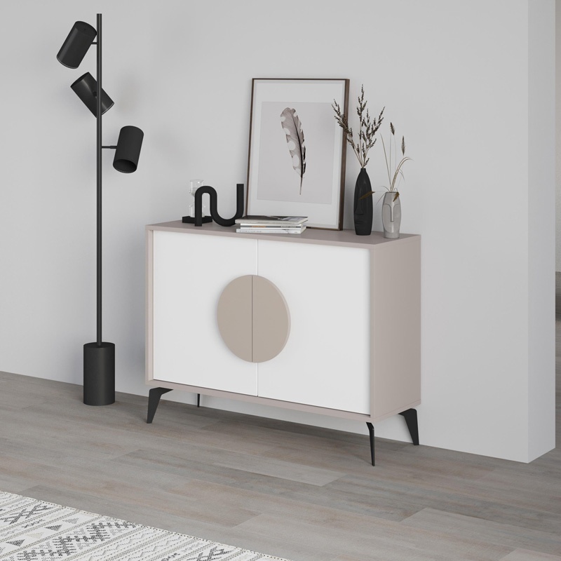 Bufet Clara, Pako World, Alb, 142x35x82 cm - 1 | YEO