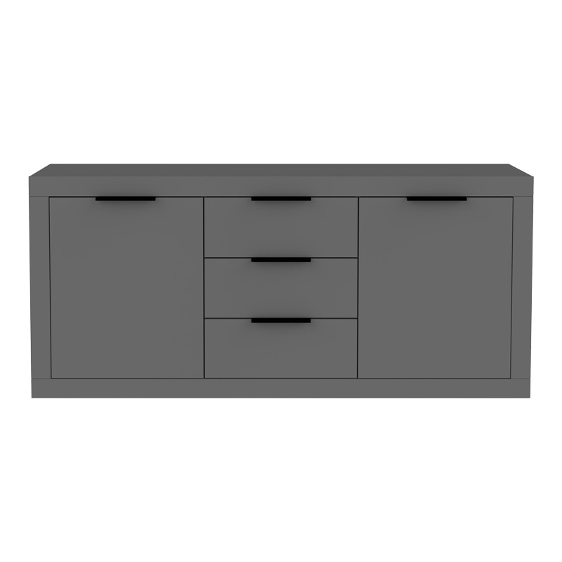 Bufet Doha, Pako World, Gri inchis, 180x45x80 cm - 3 | YEO