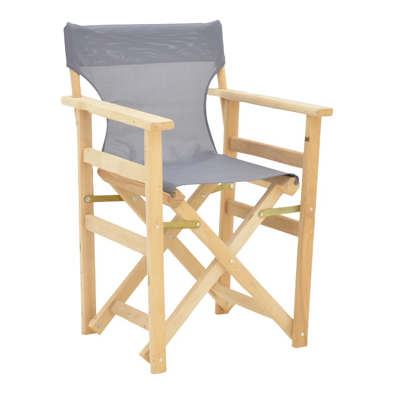 Cadru scaun regizor Kompa, Lemn de fag, Culoare lemn, 56.5x54x88 cm