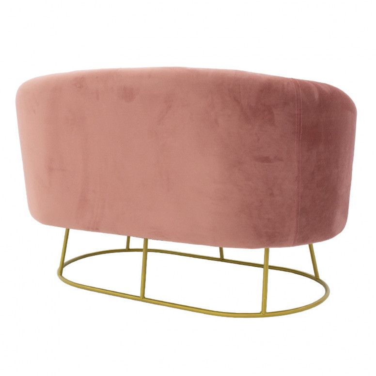 Canapea Gloria 2 Locuri Rozaliu 132x82x83 cm - 4 | YEO