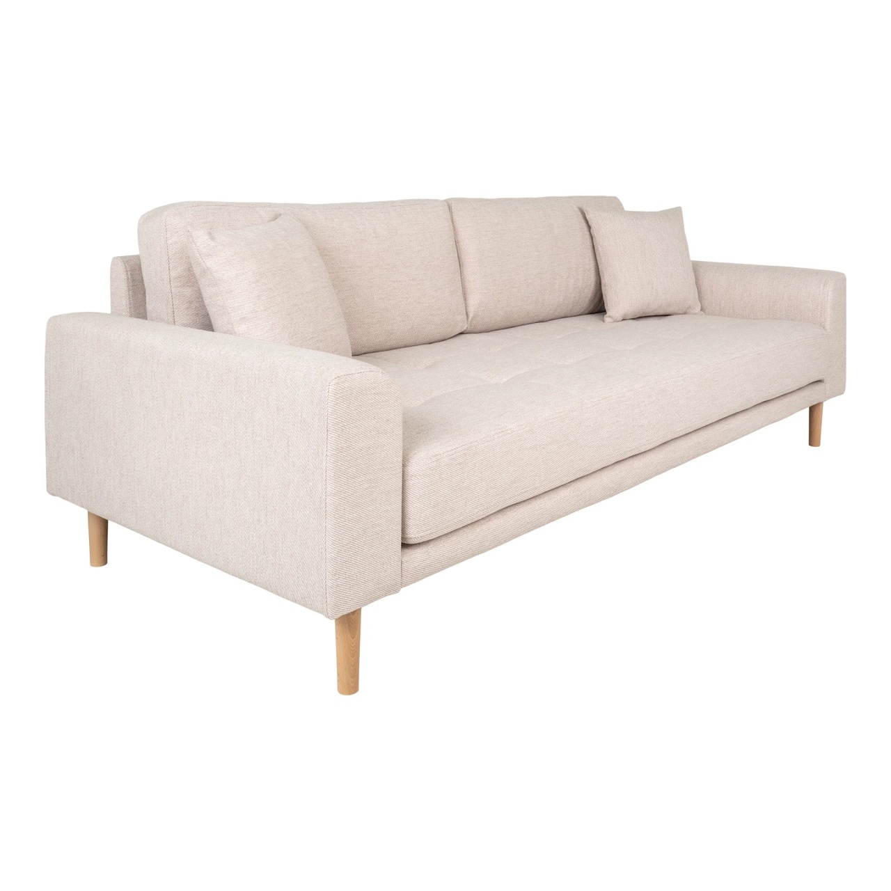 Canapea Lido, Bej, 93x210x76 cm
