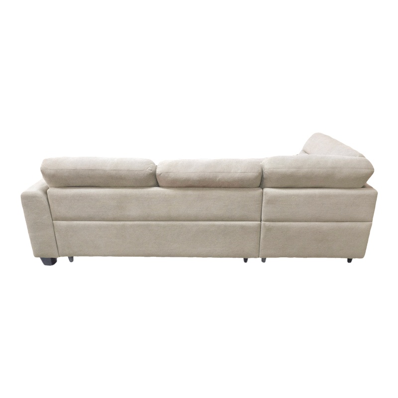 Coltar dreapta Camile, Pako World, Textil, Bej, 270x174x95 cm - 3 | YEO