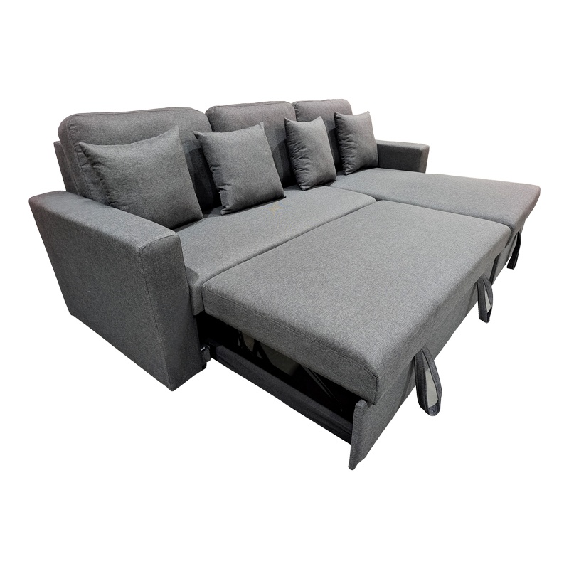Coltar reversibil cu spatiu de depozitare Sorno Pako World Gri 224x146x90 cm - 3 | YEO