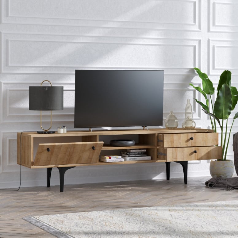 Comoda TV Alessa Oak - 1 | YEO