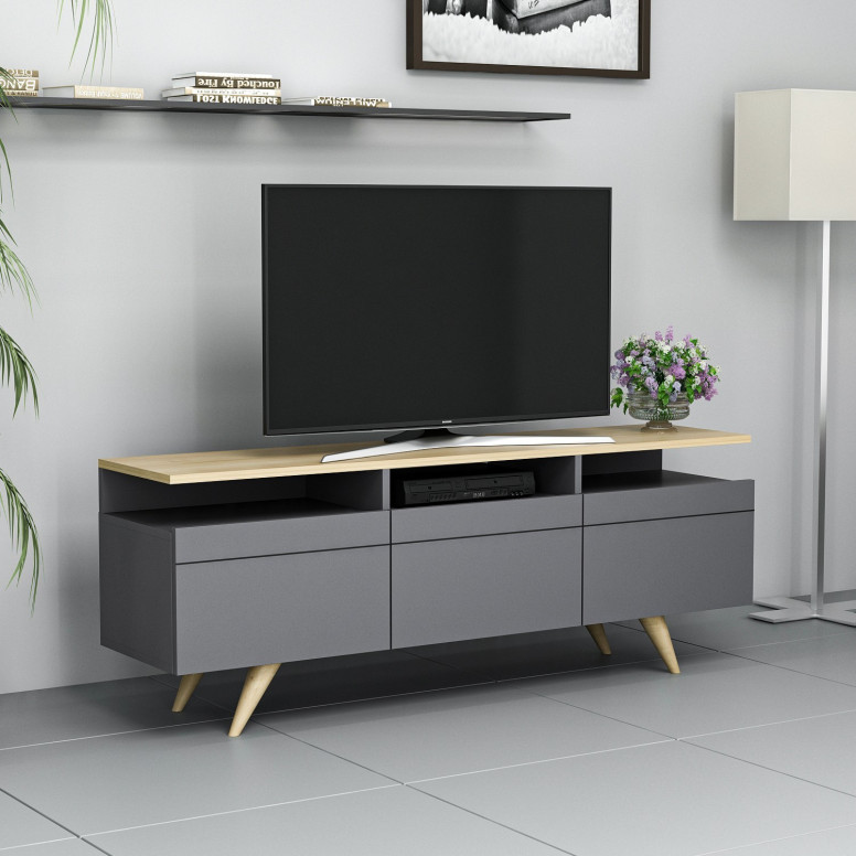 Comoda TV Berlin 150 - Antracit - 1 | YEO