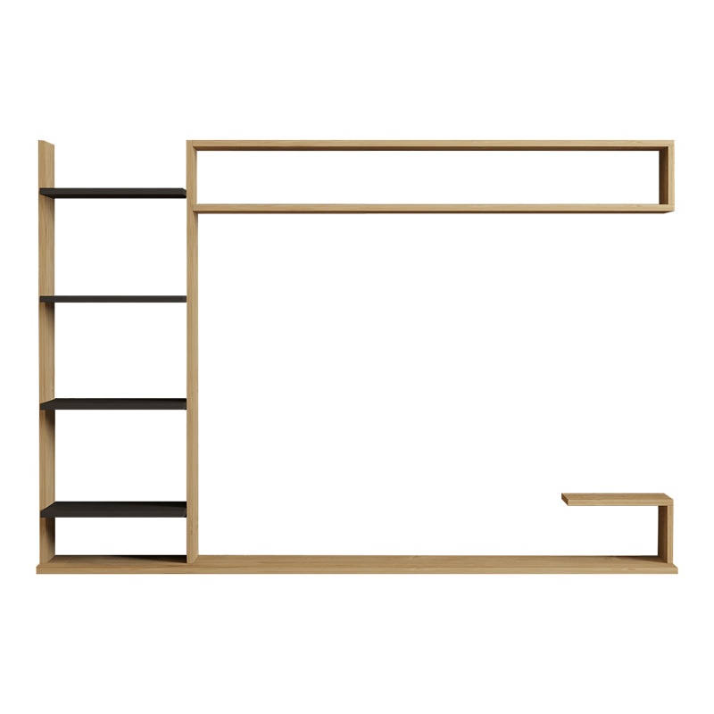 Comoda TV Dilan, Pako World, Nuc, 180x29x121 cm - 4 | YEO