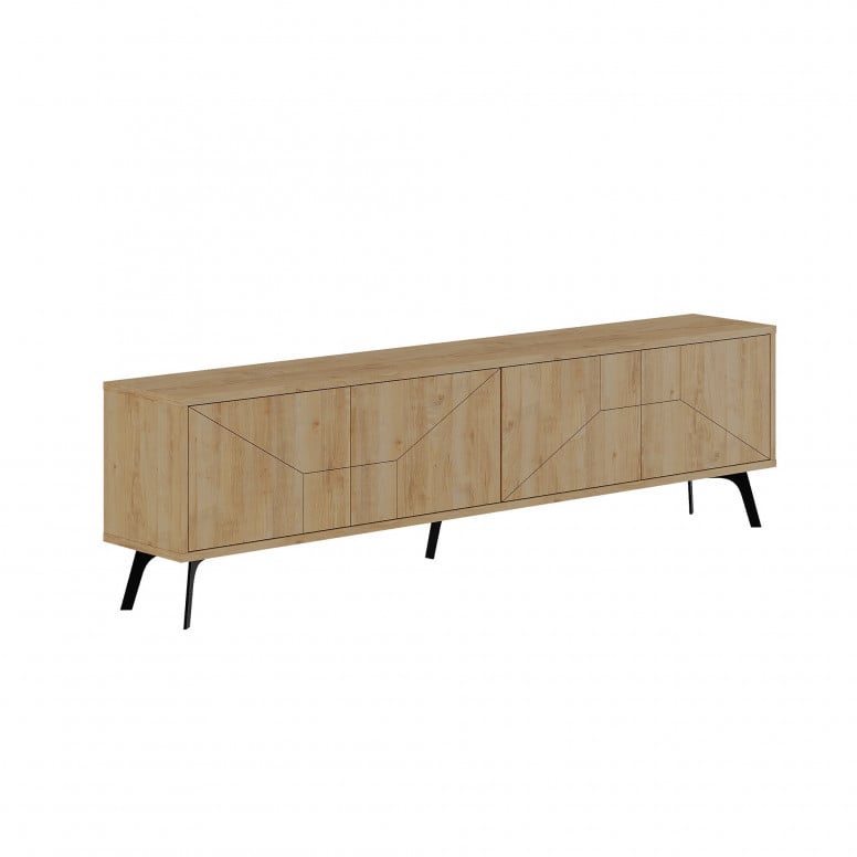 Comoda TV Dune - Oak - 4 | YEO