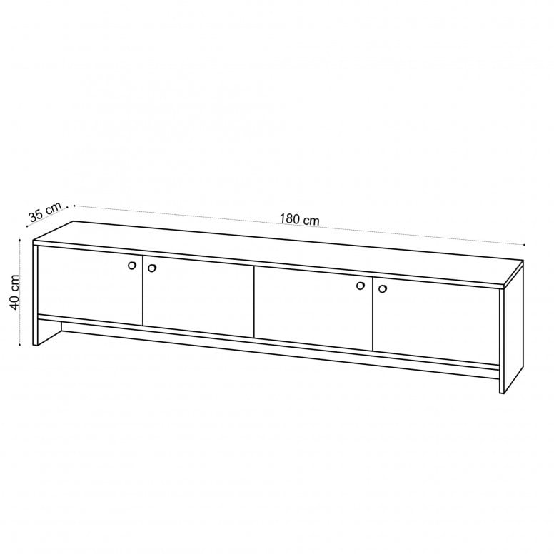 Comoda TV Jimmy - 4 | YEO