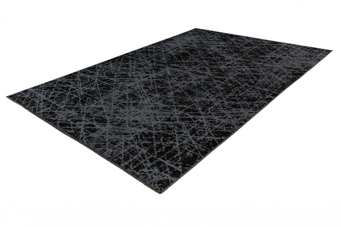 Covor Amalfi Negru 80x150 cm - 4 | YEO