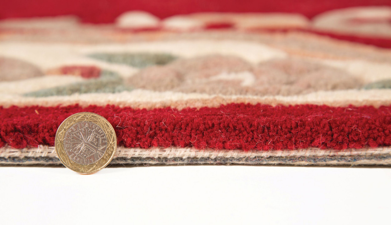Covor Aubusson Rosu 75X150 cm, Flair Rugs