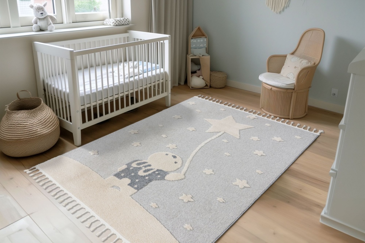 Covor copii Fano Gri 160x230 cm - 3 | YEO