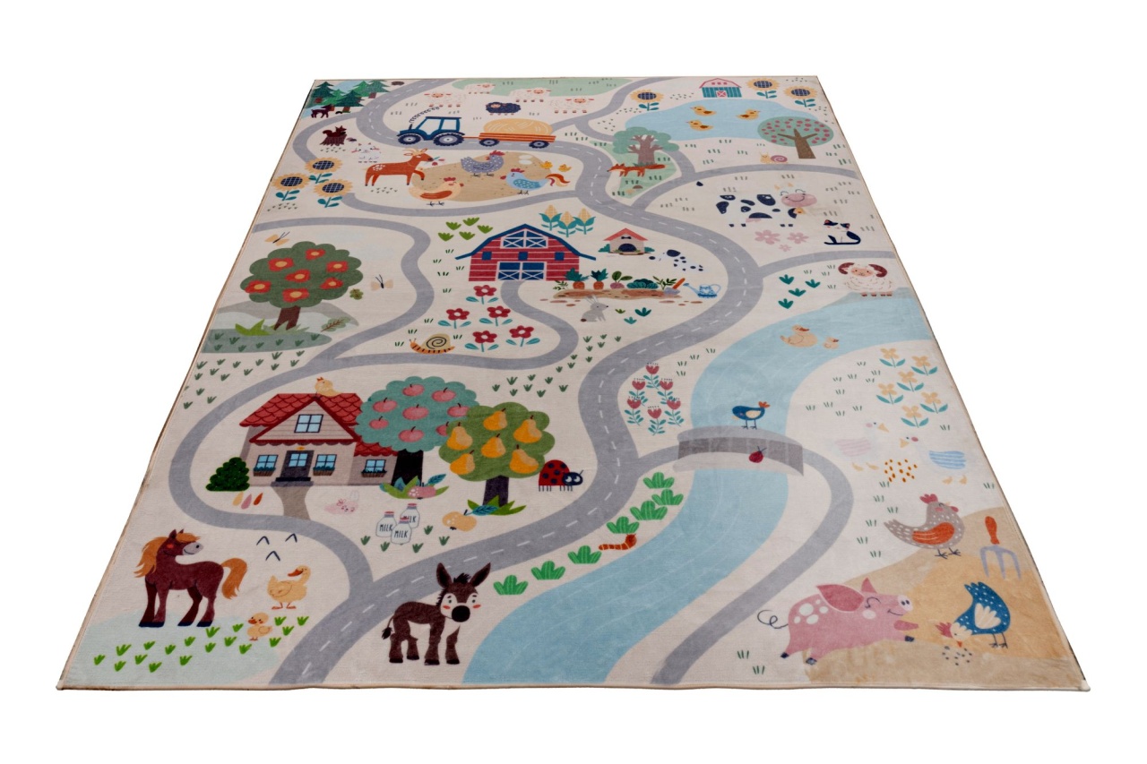 Covor copii Magic Kids ML Gri 160x230 cm - 4 | YEO