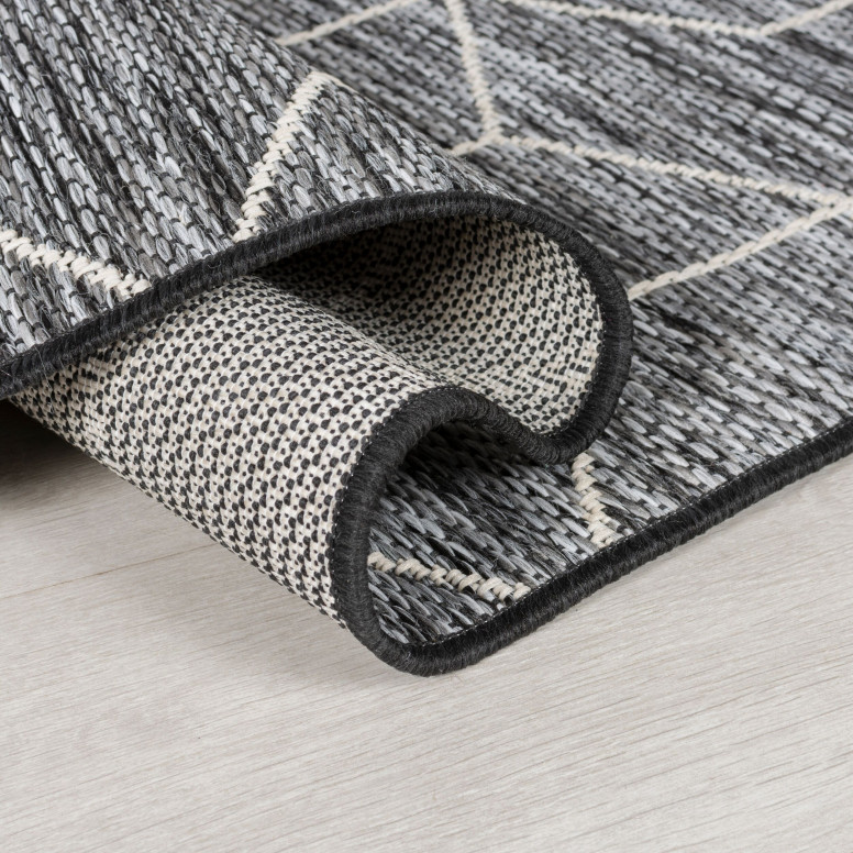 Covor Napoli Negru 120x170 cm, Flair Rugs