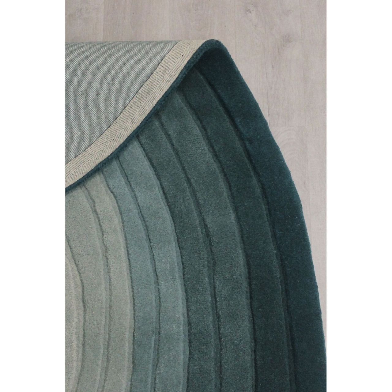 Covor oval Puddle Ombre Wool Albastru 160x230 cm, Flair Rugs - 2 | YEO