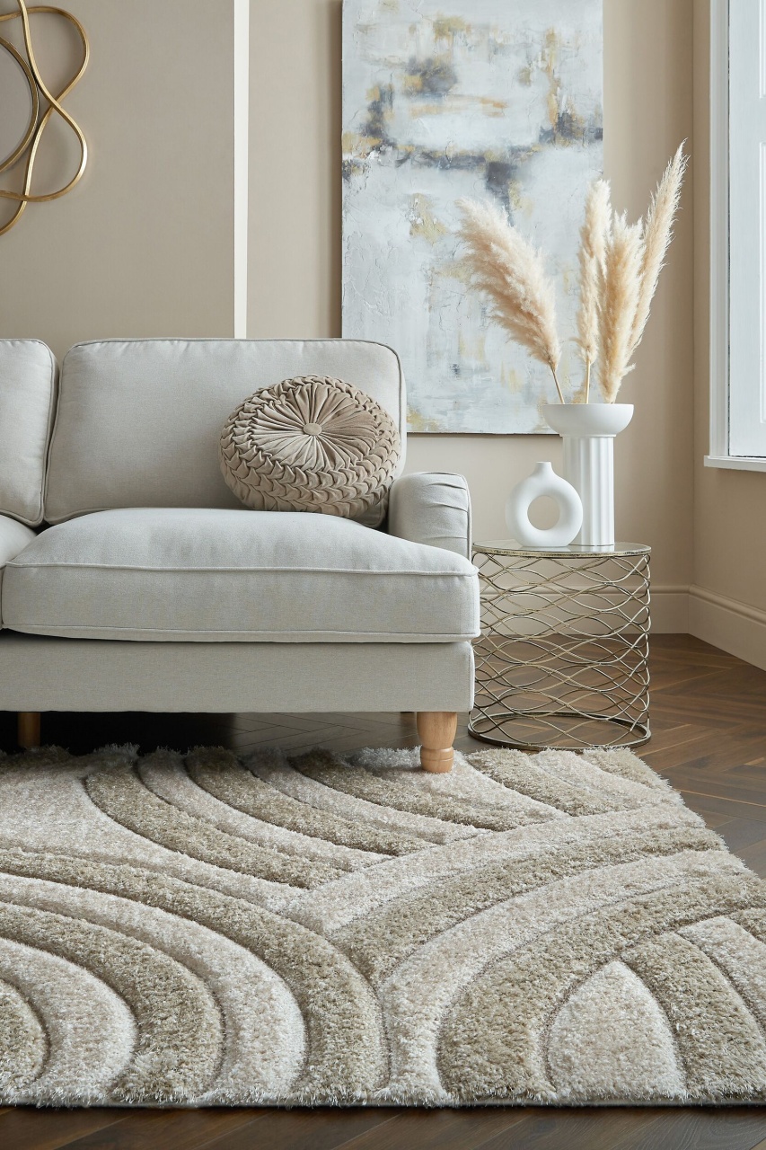 Covor Velvet Carved Natural 200x290 cm, Flair Rugs - 3 | YEO