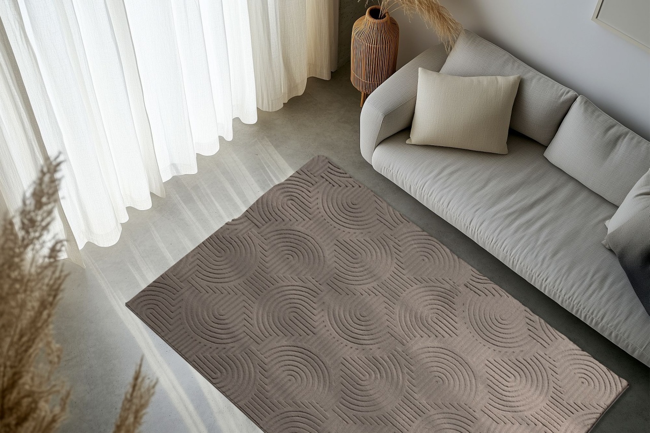 Covor Zen Sei Antracit 120x170 cm - 3 | YEO