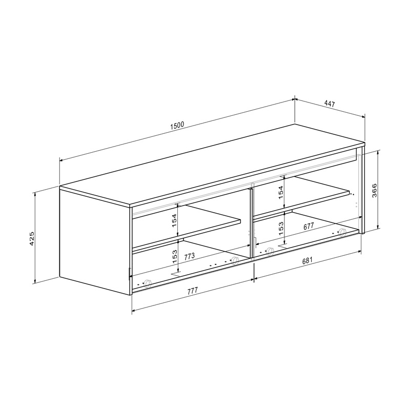 Cuier, Ansia, Pako, Nuc 210x44.7x175 cm - 4