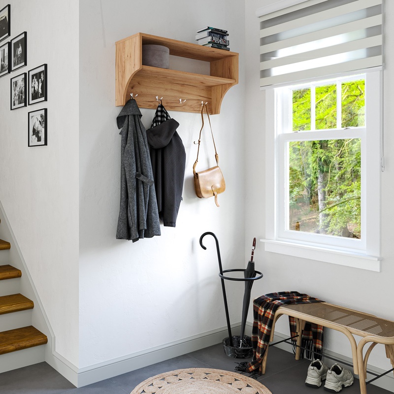 Cuier Crosta Natural 80x28x40 cm - 1 | YEO