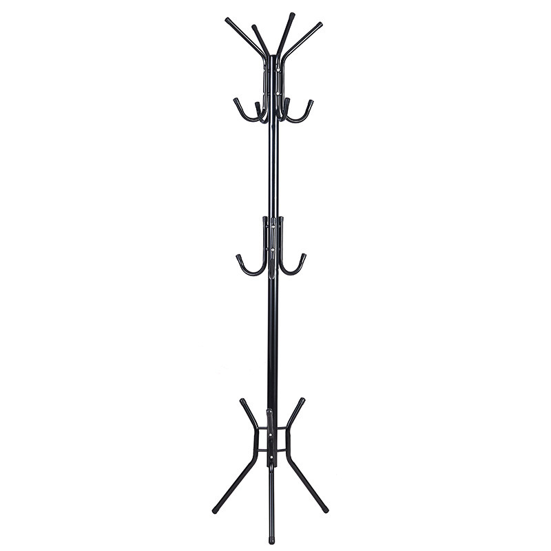 Cuier haine tip pom Piero metal negru D44x181cm