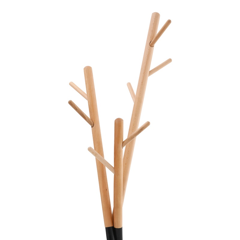 Cuier Sigar Negru 49x51x187 cm - 1 | YEO