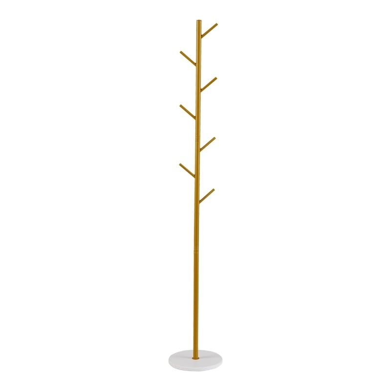 Cuier tip pom Goldity Pako World Auriu 30x30x174 cm