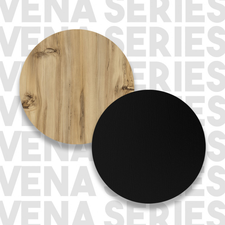 Dulap Diverse VA1-KL Walnut-Negru - 3 | YEO