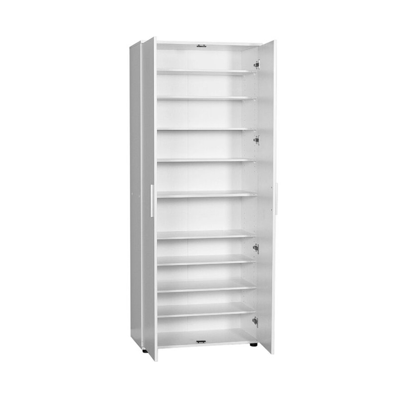 Dulap pantofi Rafin, Pako World, Alb, 76x36x187 cm