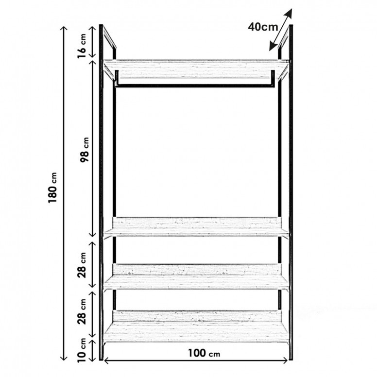 Dulap Trend Ga Oak - 6 | YEO