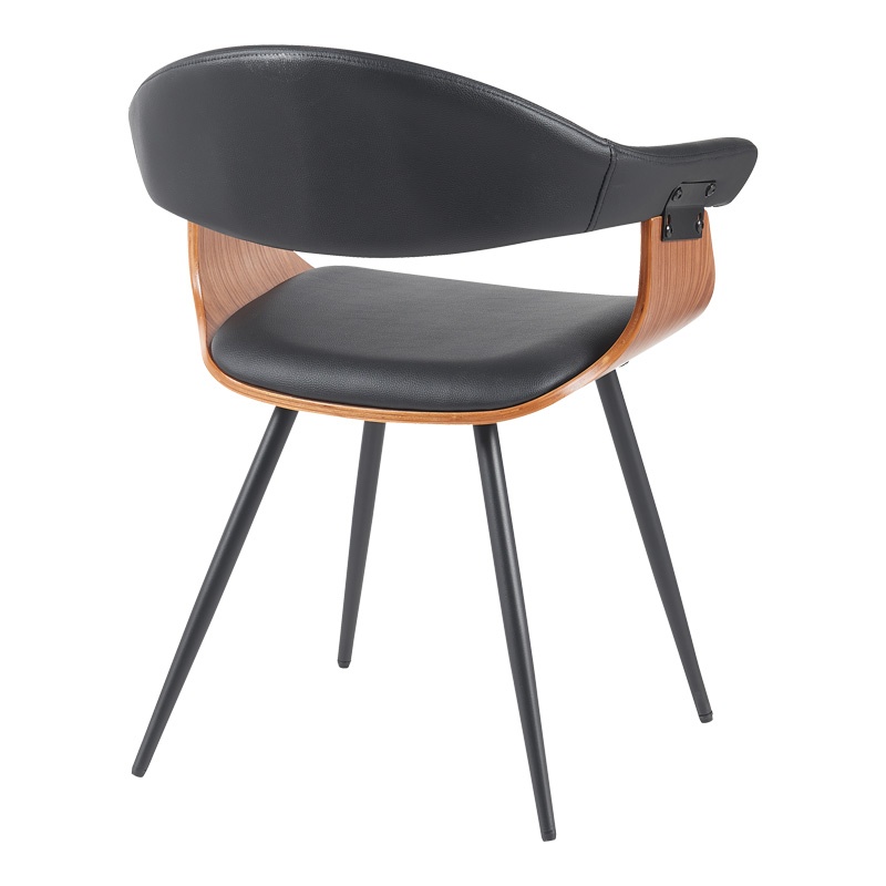 Fotoliu Austen Negru 58x55x77 cm - 1 | YEO